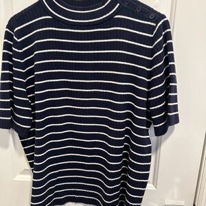 Talbot's short sleeve sweater 2x